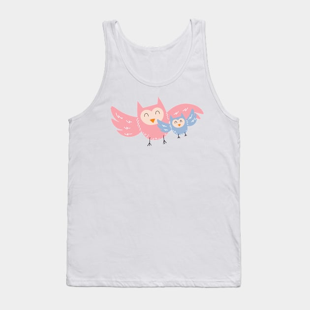 owl artwork Tank Top by Houseofwinning